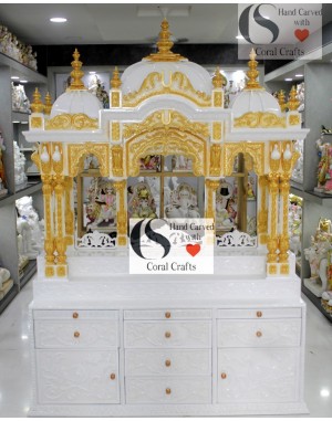 Wooden Altar for ISKCON Devotees