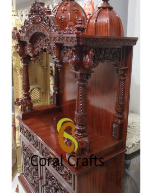 Wood Temple for Home