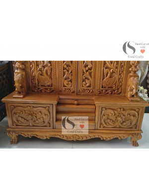Temple from Solid Wood